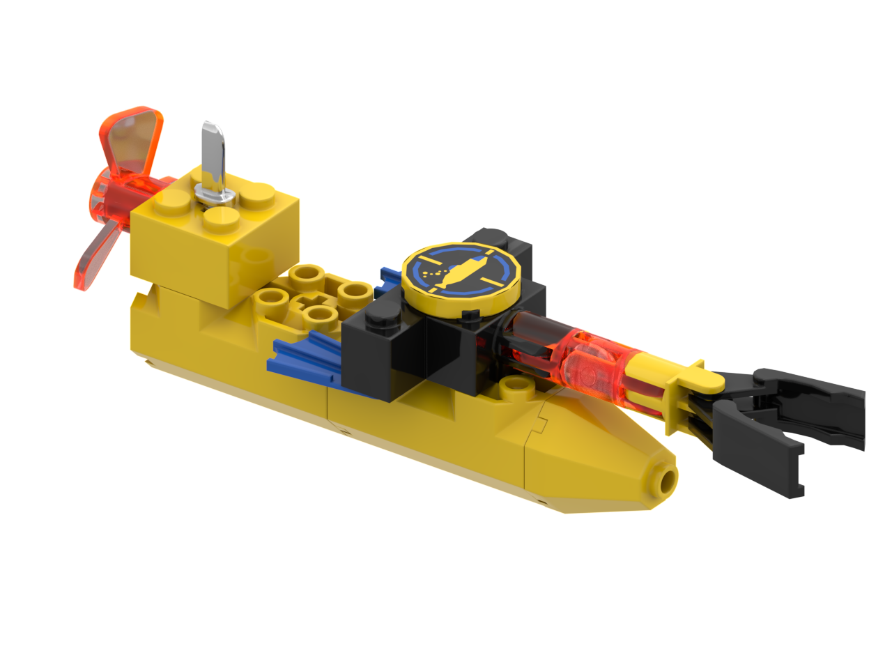 Aqua - 6125 B-Model Small submarine V2