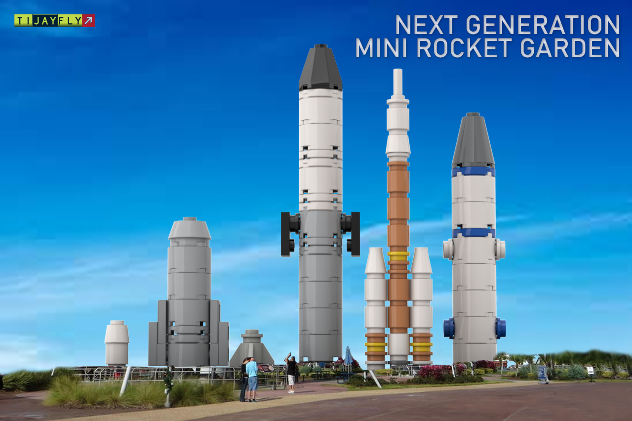83164 Next Generation Mini Rocket Garden (MOC-83164) - LEGO MOC | MOC Tracker