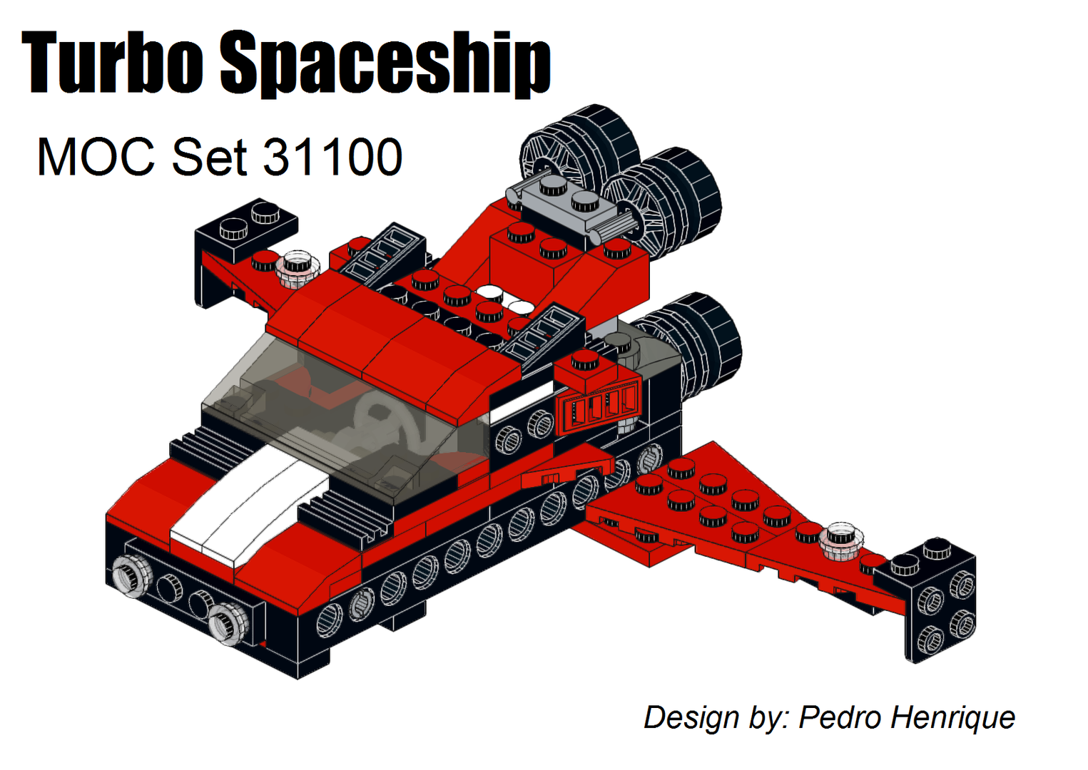 Turbo Spaceship - MOC 31100