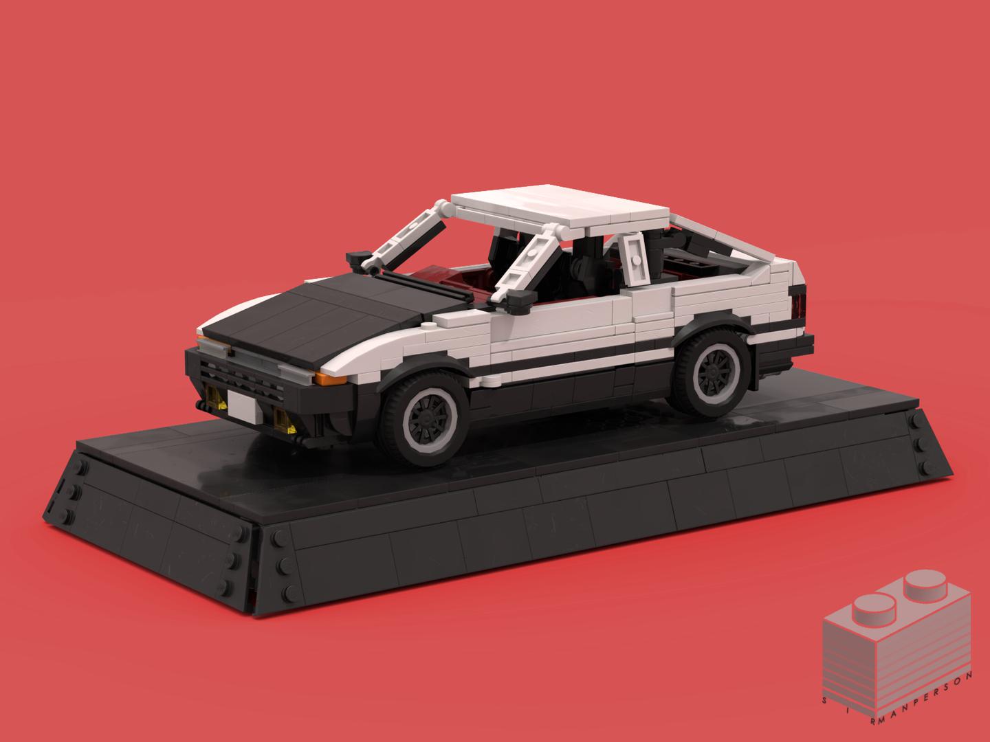 Toyota AE86 (Initial D) - Miniland scale