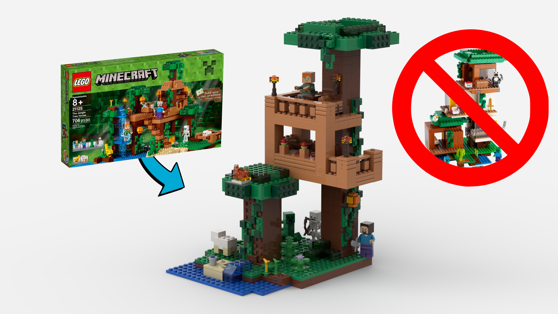 The better Minecraft Treehouse