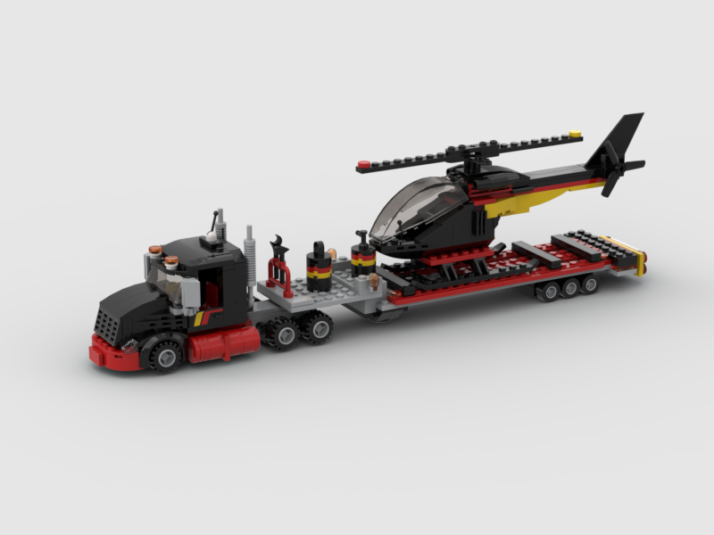 2021 Modernized 6357-1 Stunt 'Copter N' Truck