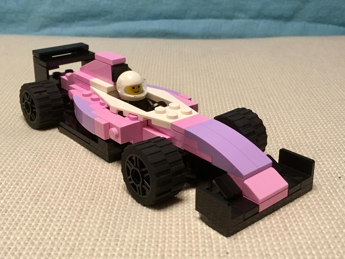 Formula 1 Force India 2017 racing car