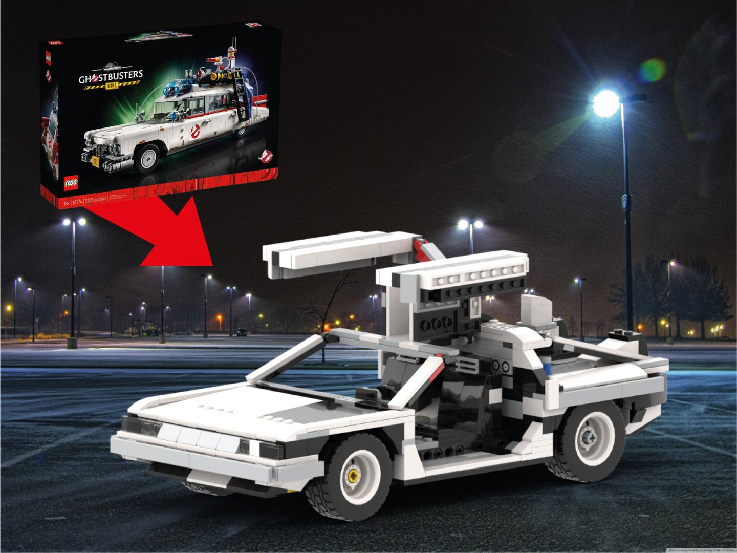 10274 DeLorean - Back to the Future