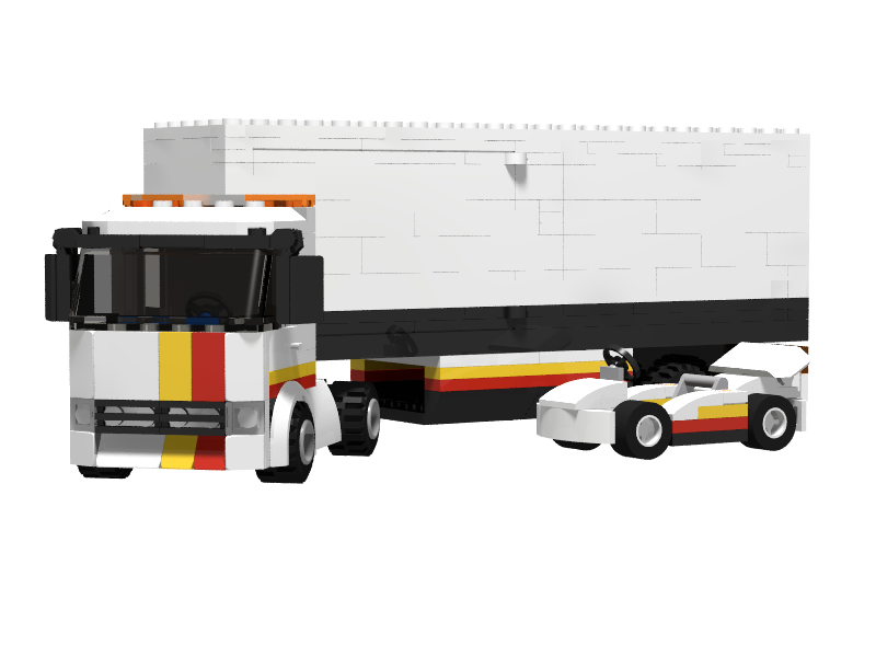 Shell go karts grand prix truck