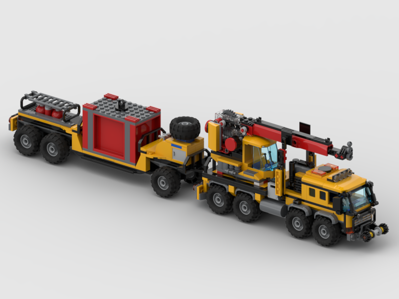 Jungle Cargo Truck &amp; Trailer
