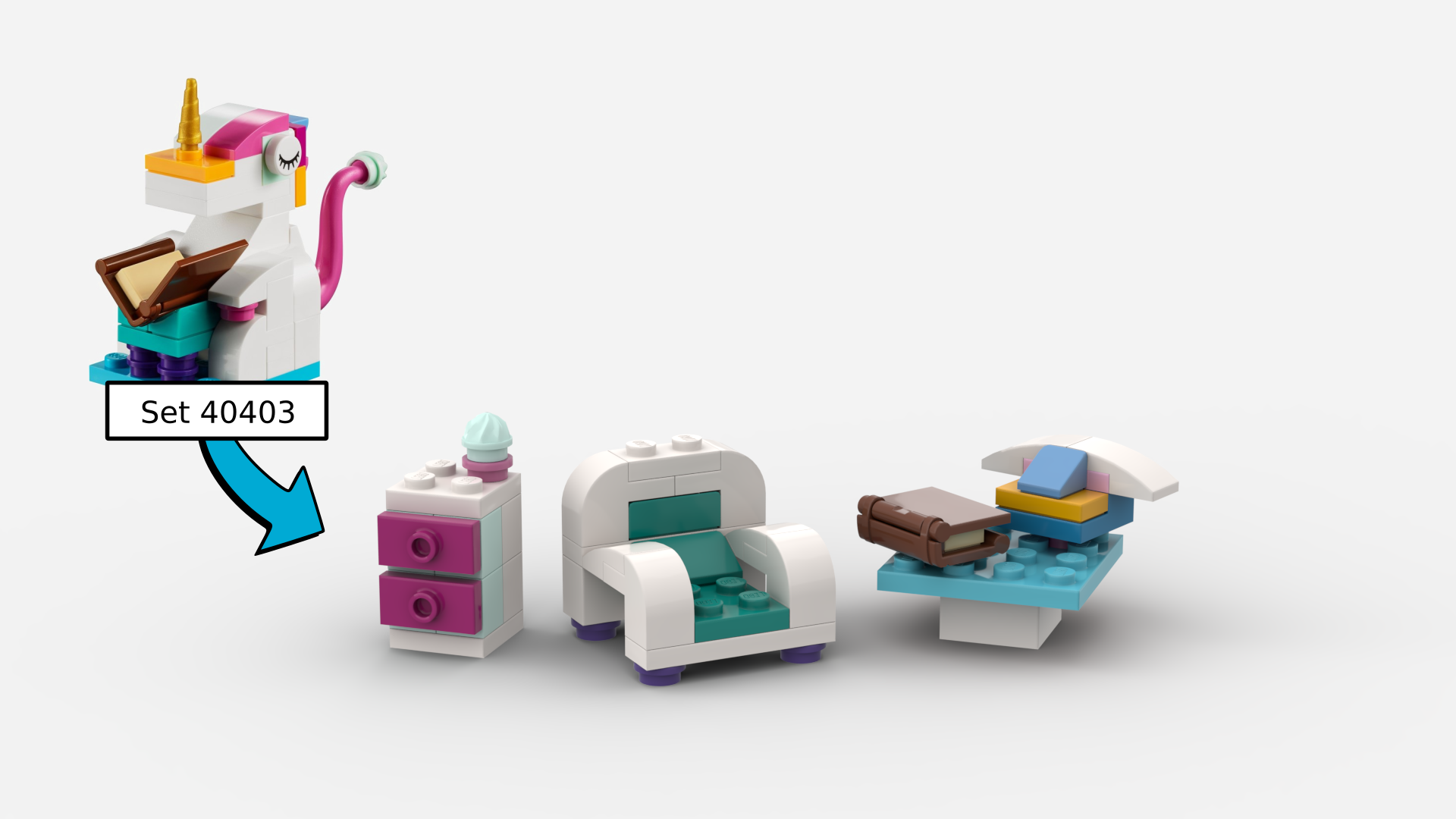 Living Room from Literacy Day Unicorn