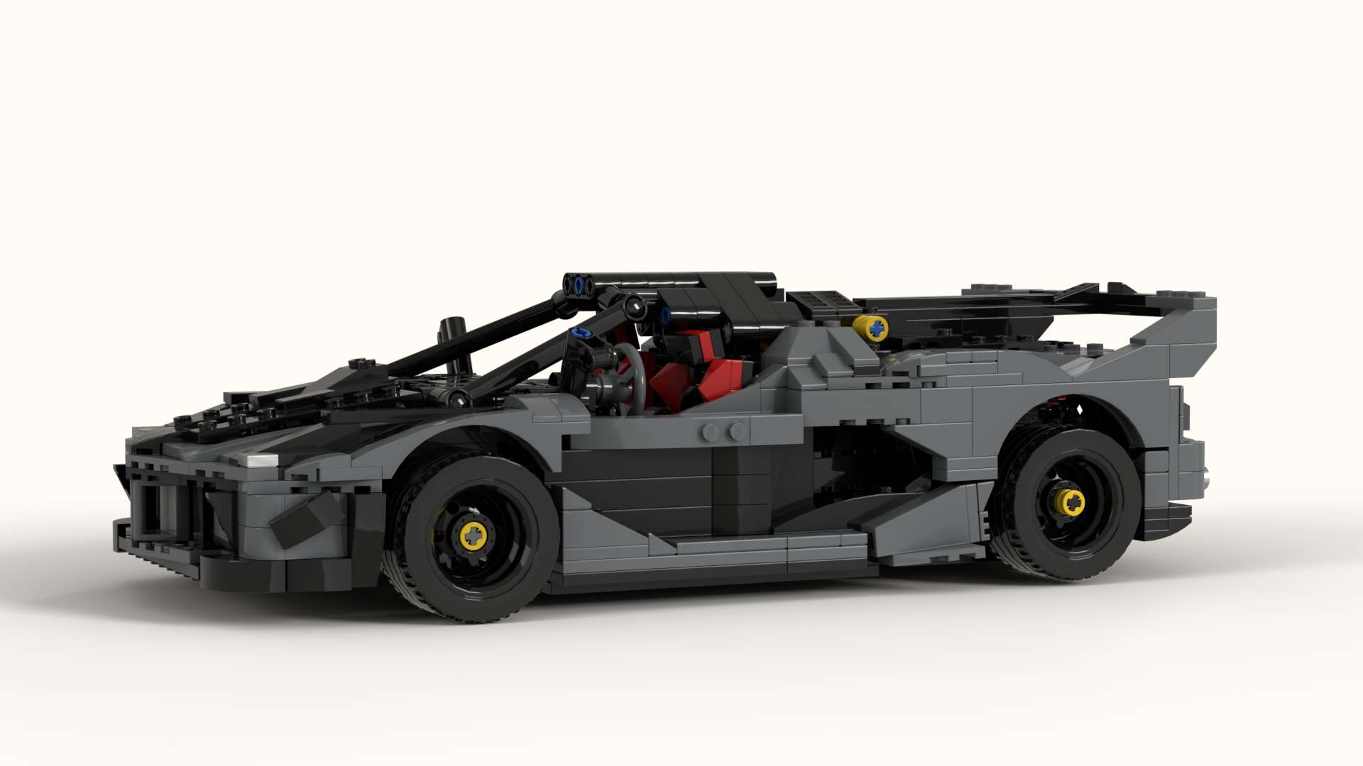 Ferrari FXX-k evo RC car  in 1/15,gray ver.