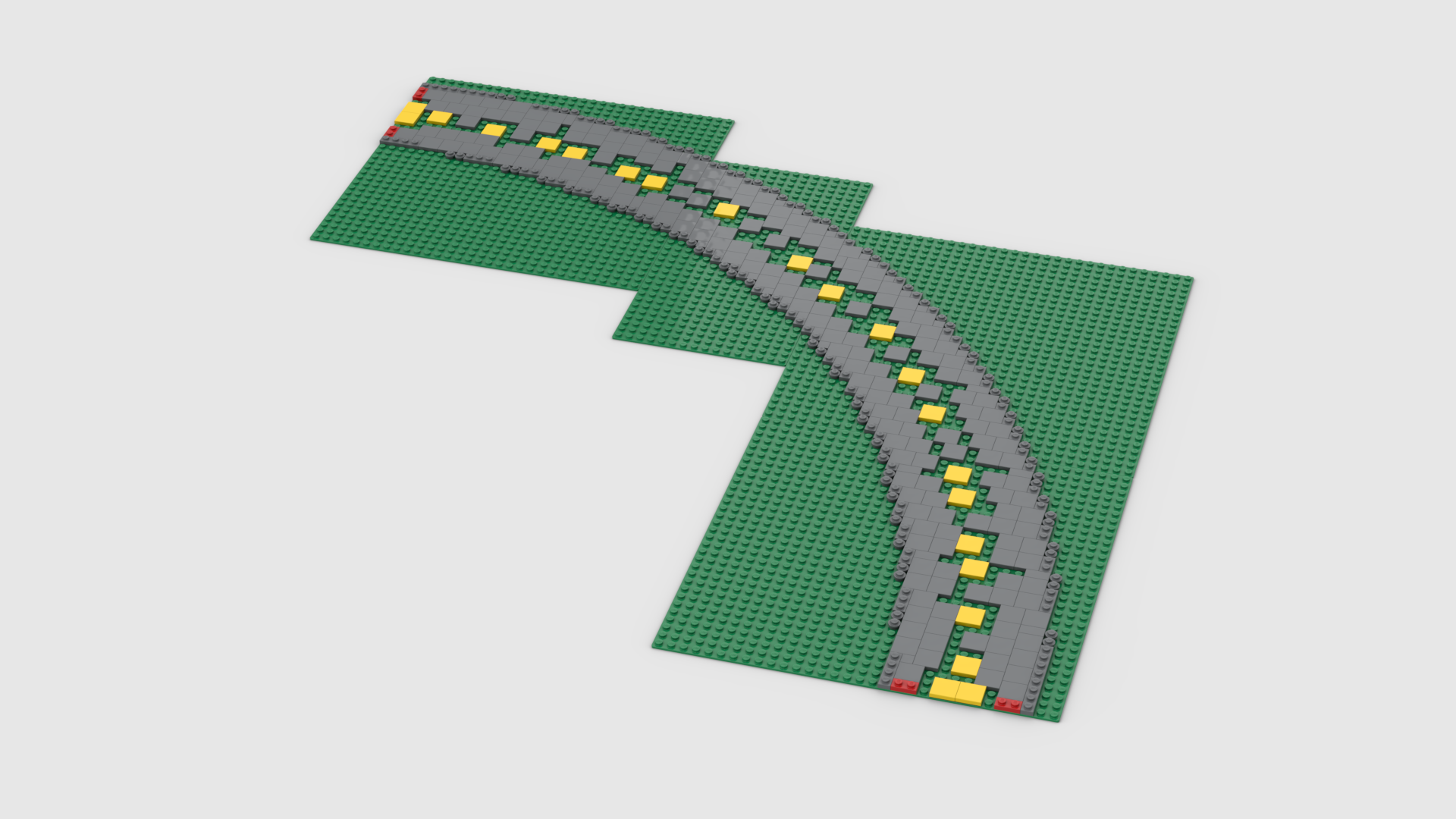 Ballasted R72 Curve Track Baseplates