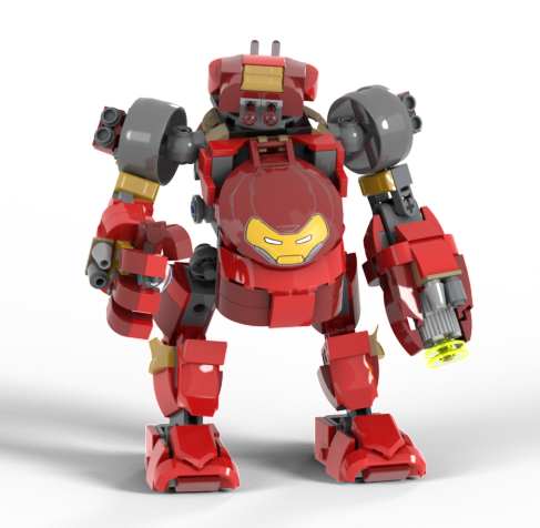 76164 - Hulkbuster Dreadnought (MOC-84619) - LEGO MOC | MOC Tracker