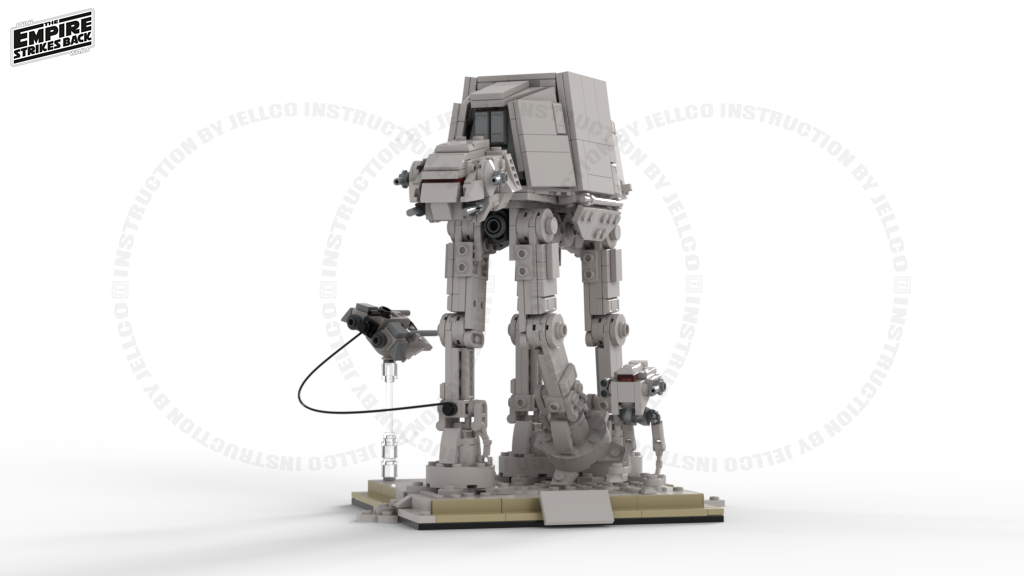 Small Size Battle Of HOTH : AT-AT attack