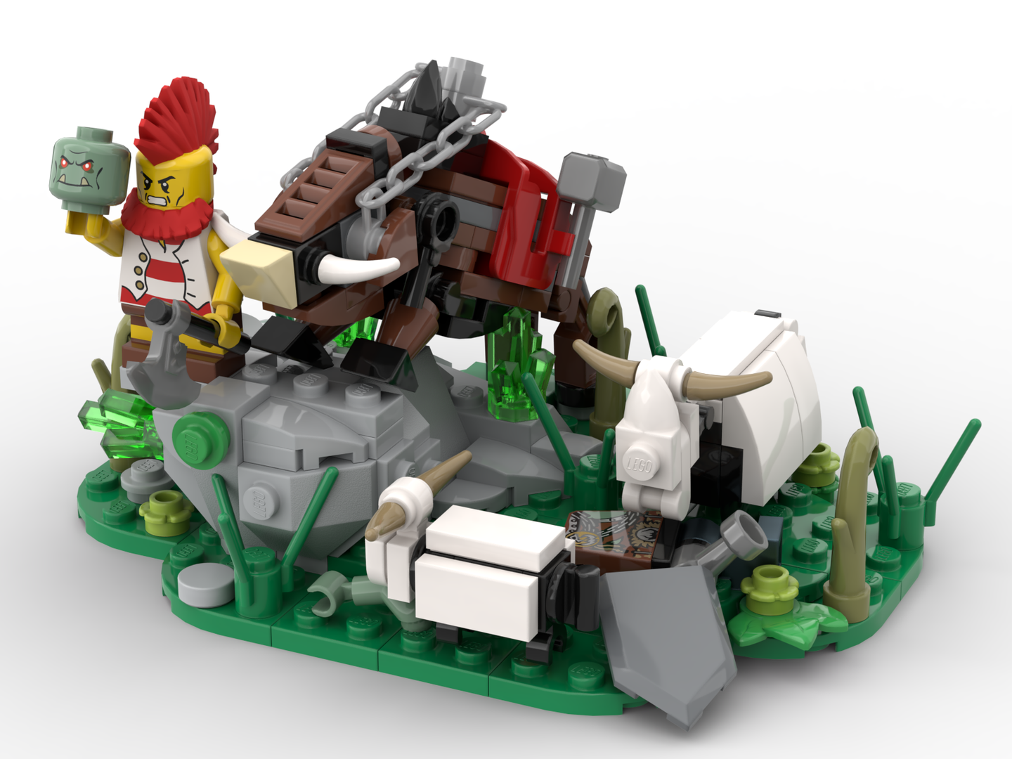 Battle Dwarf Diorama