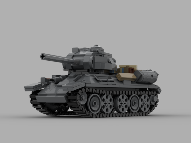 T34/85 Soviet medium tank
