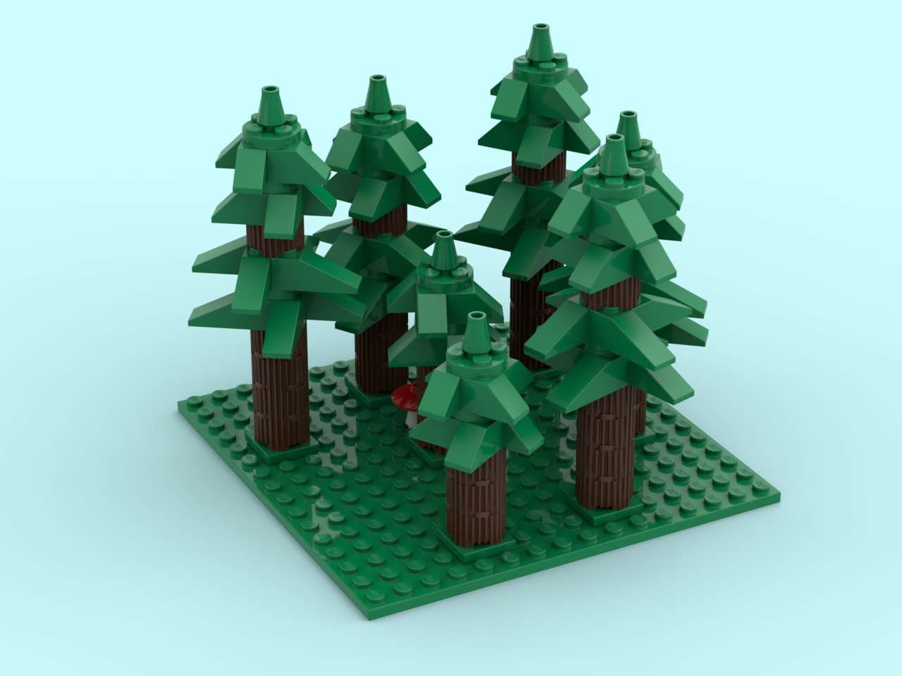 Trees - set of trees for better layout