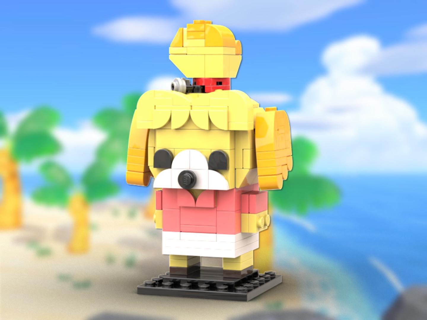 Isabelle Brickheadz (From Animal Crossing)
