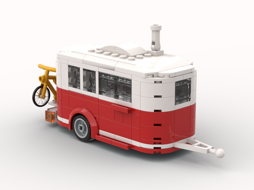 Volkswagen T1 Roulotte - Minifigure Scale