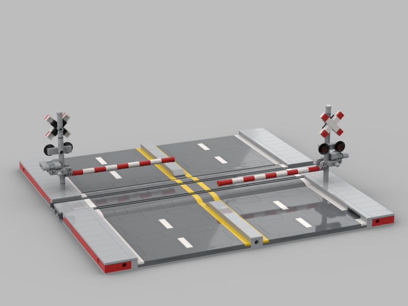 MILS Railroad crossing