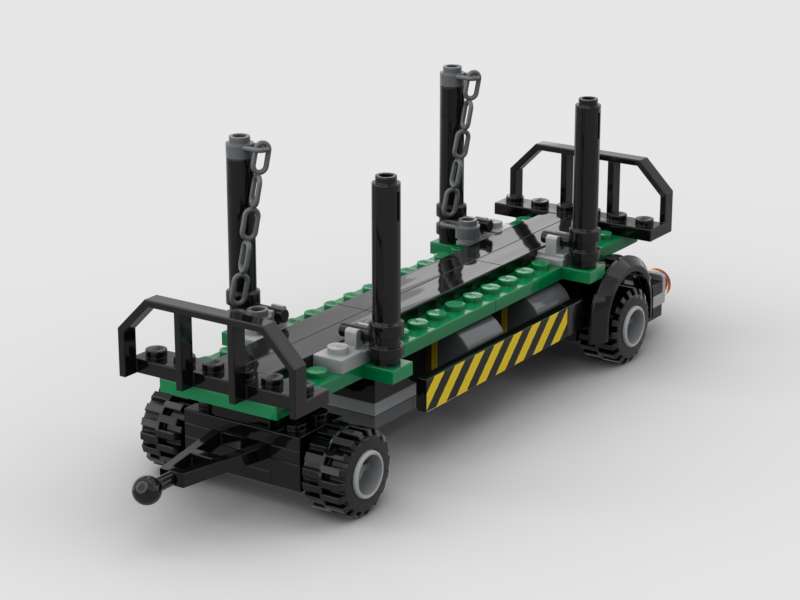 Trailer for set 60059 Logging Truck