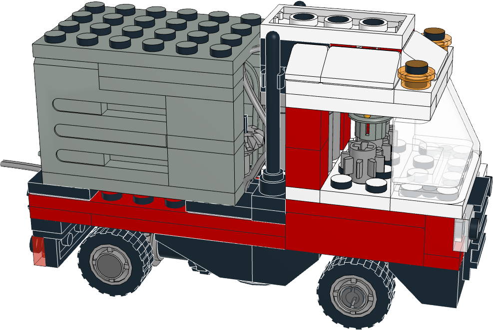 Chiller Lorry (4 stud wide with steering)