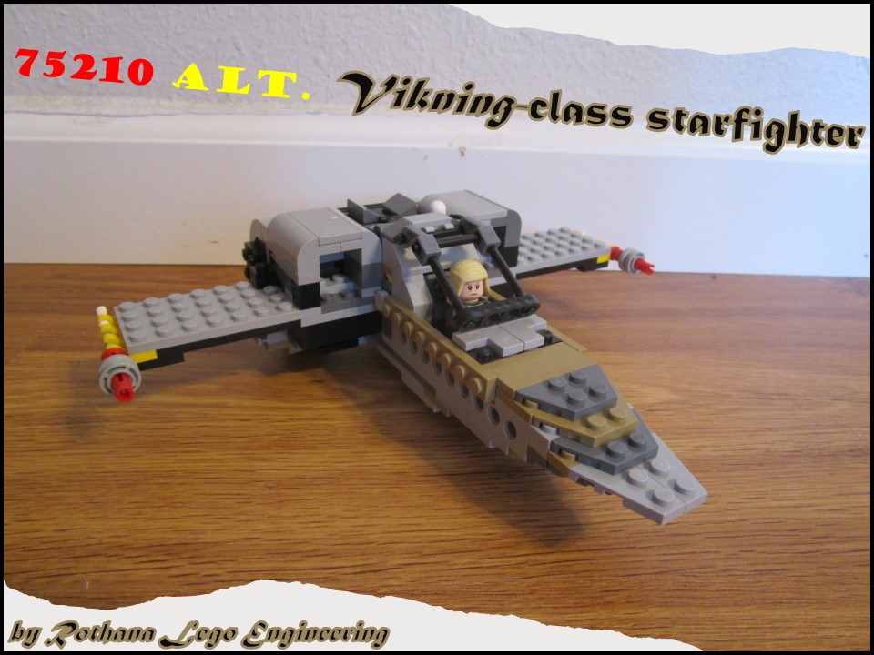 75210 alt. Vikning-class starfighter alternate build