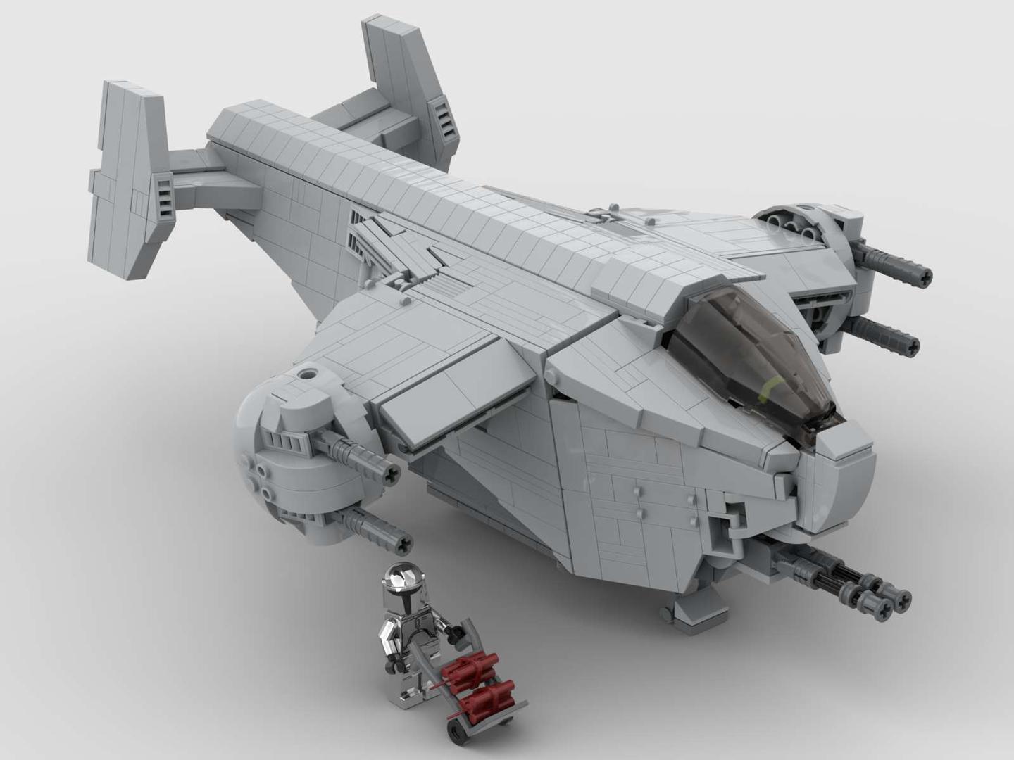 Mando buying a new ship