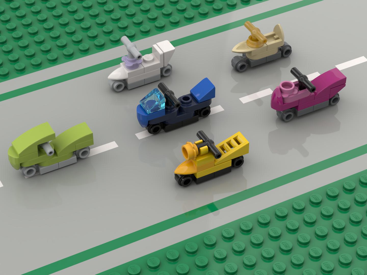 Nano motorbikes volume 1 (scooters)