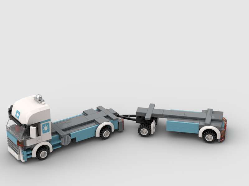 Maersk Trailer Truck