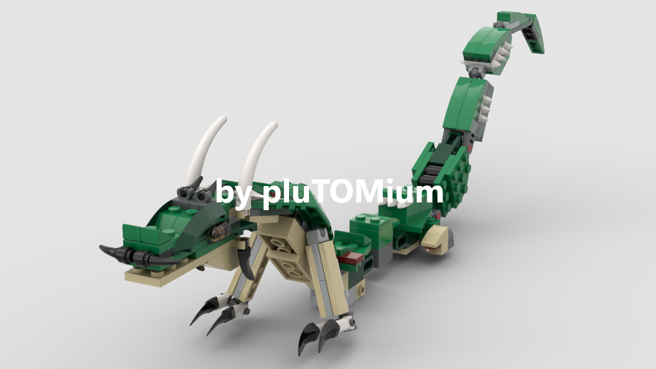 Green Dragon (LEGO 31058 Alternate)