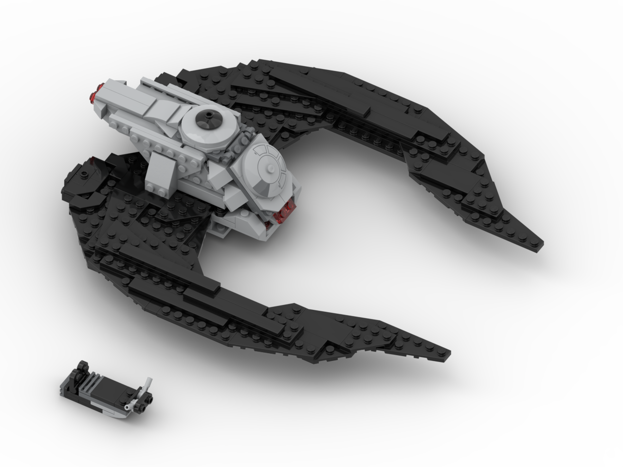 75300 Imperial Cylon Rider - alternate build