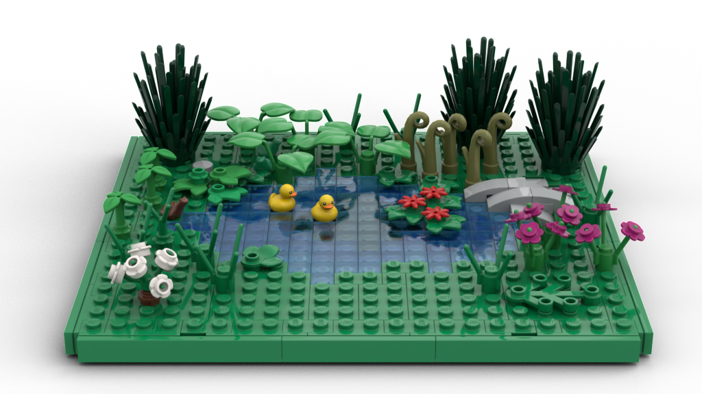 Pond with ducks / Ententeich