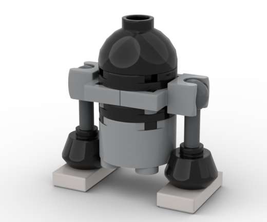 Brick-Built R2-D2 / R3-D3