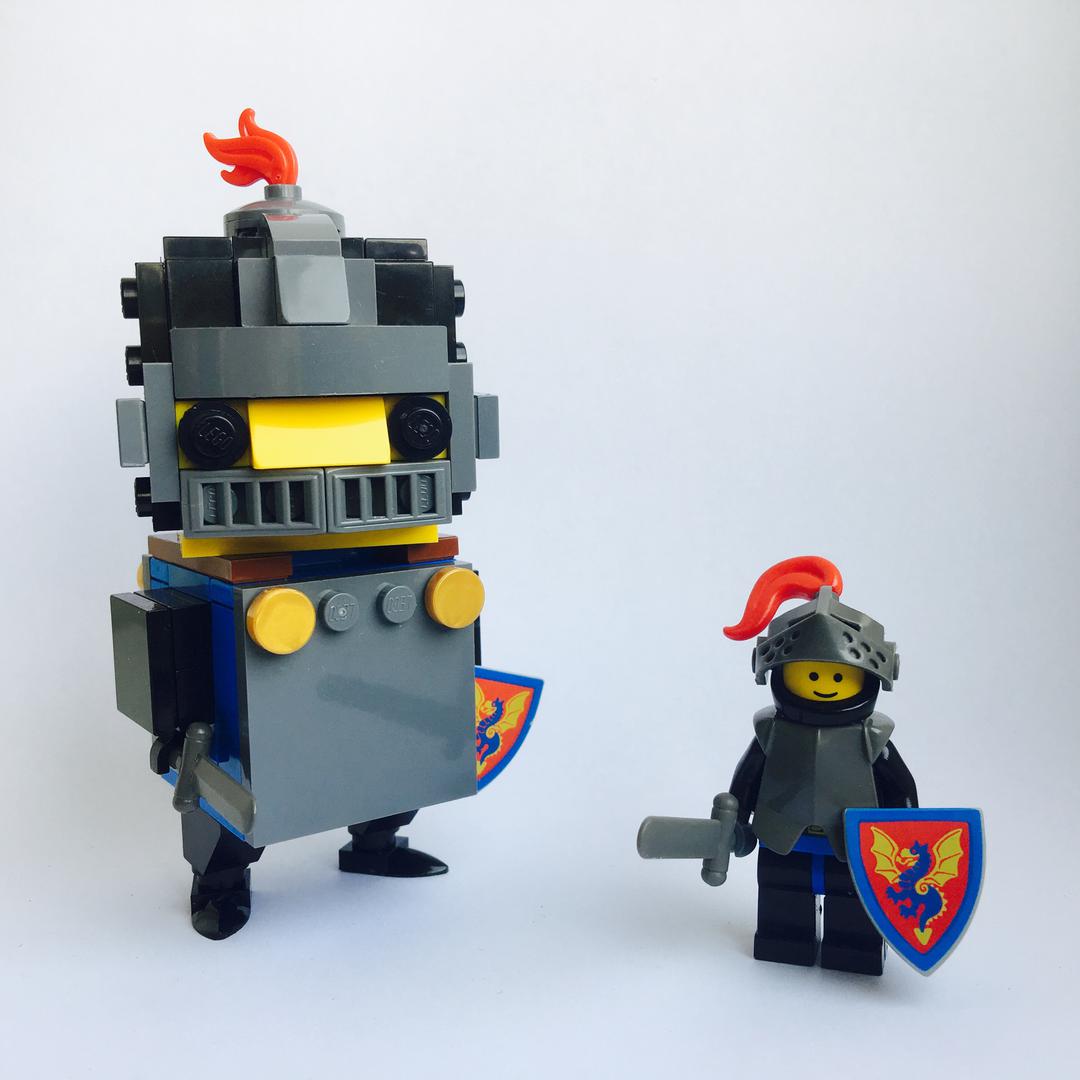 Brickheadz MOC - Black Knight