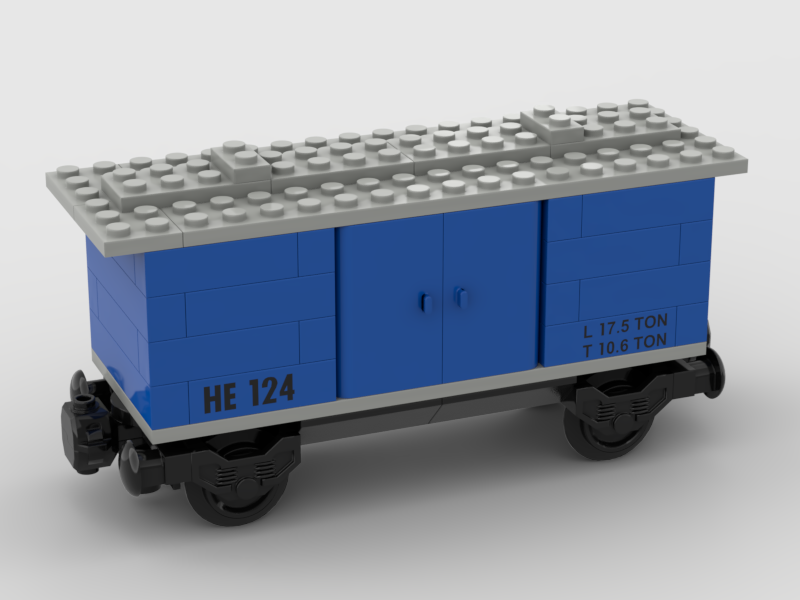 124-2 Goods Wagon - 2021 version