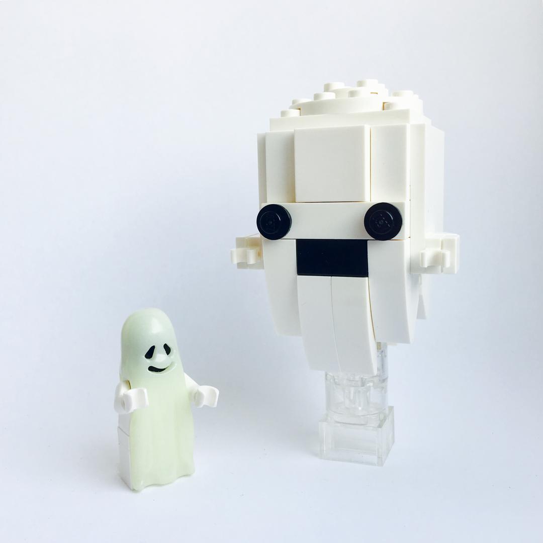 Brickheadz MOC - Black Monarch's Ghost