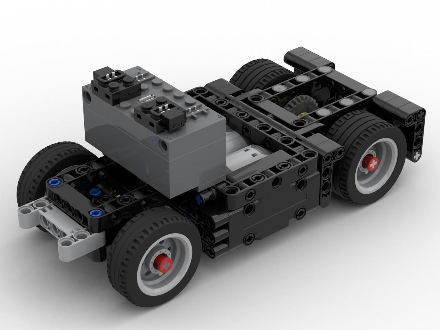 Mini RC Euro Semi Truck Chassis - PF Edition