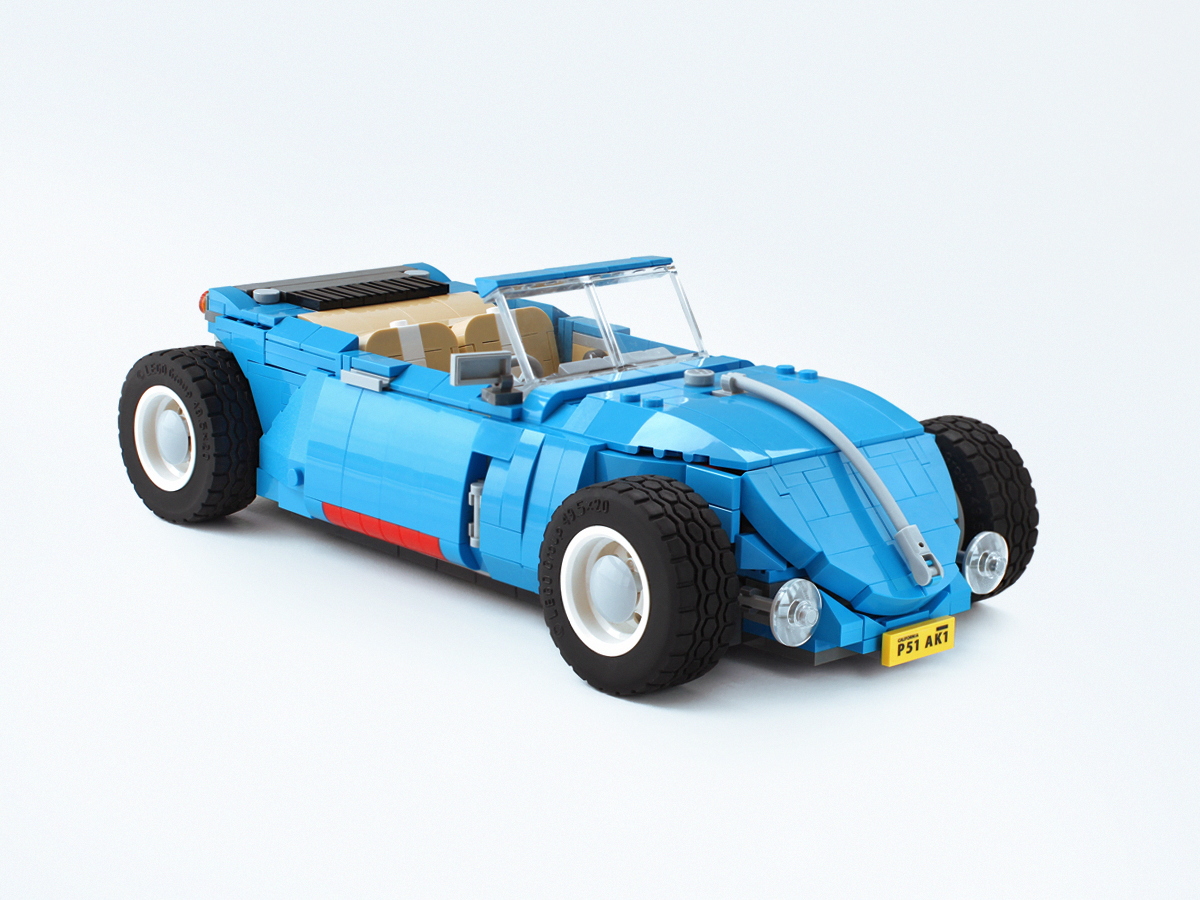 10252 VW Beetle Hot Rod - B model