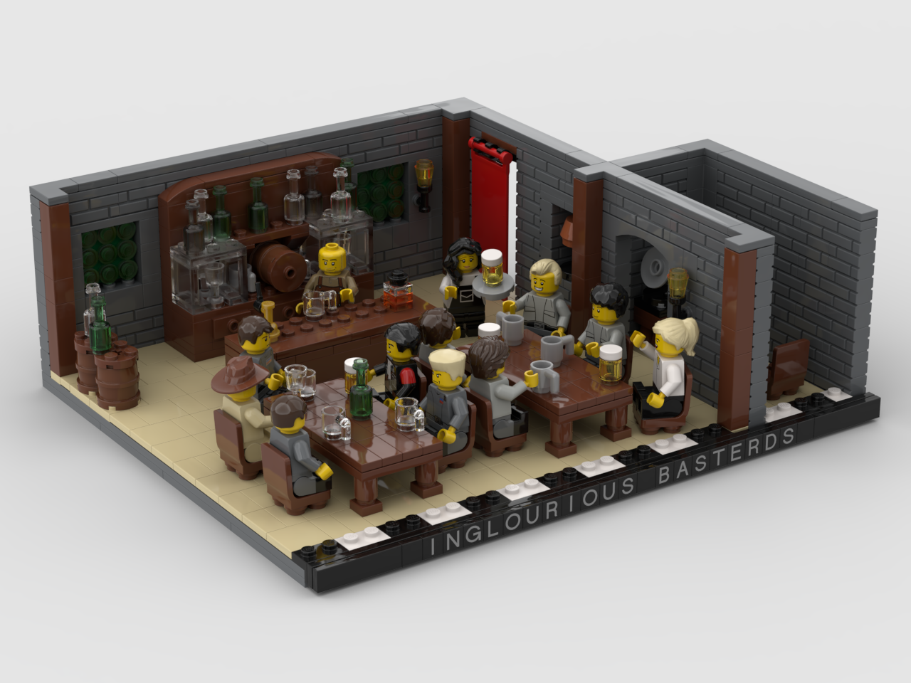 "Inglorious Basterds" - La Louisiane basement tavern