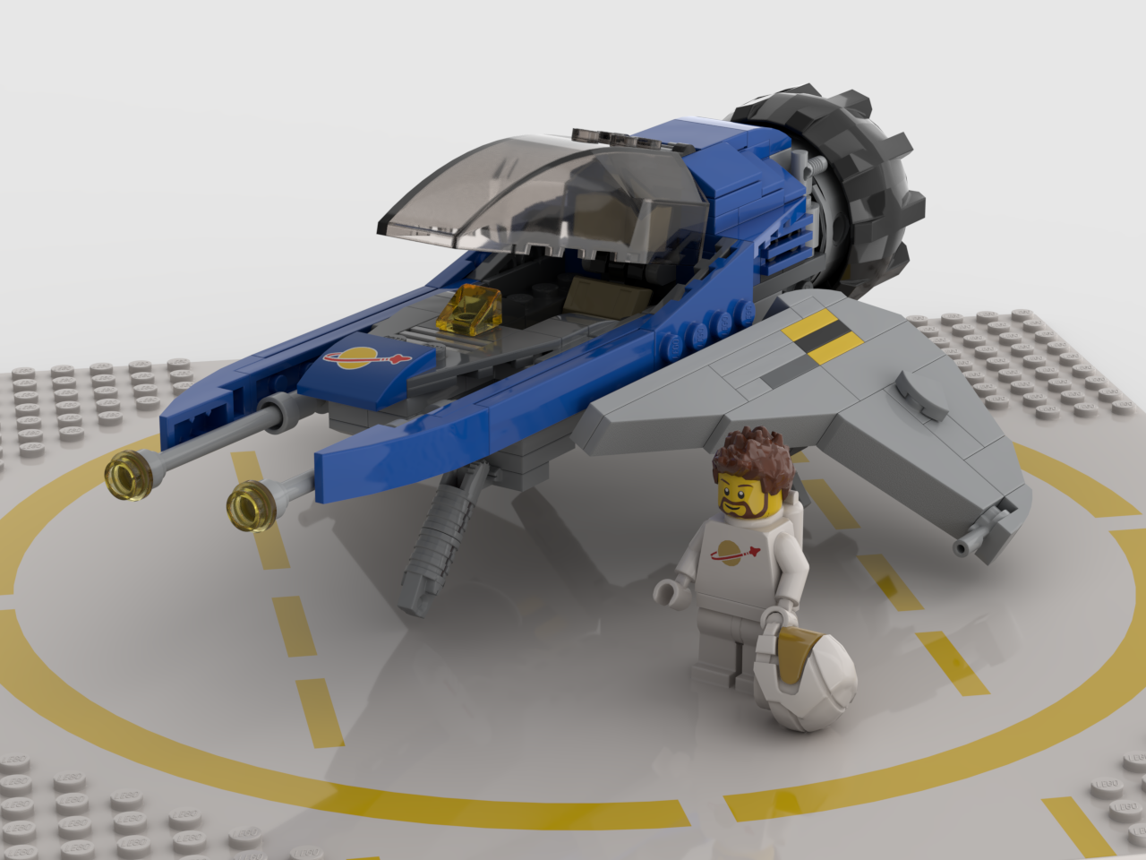 Neo Classic Space Patrol Craft