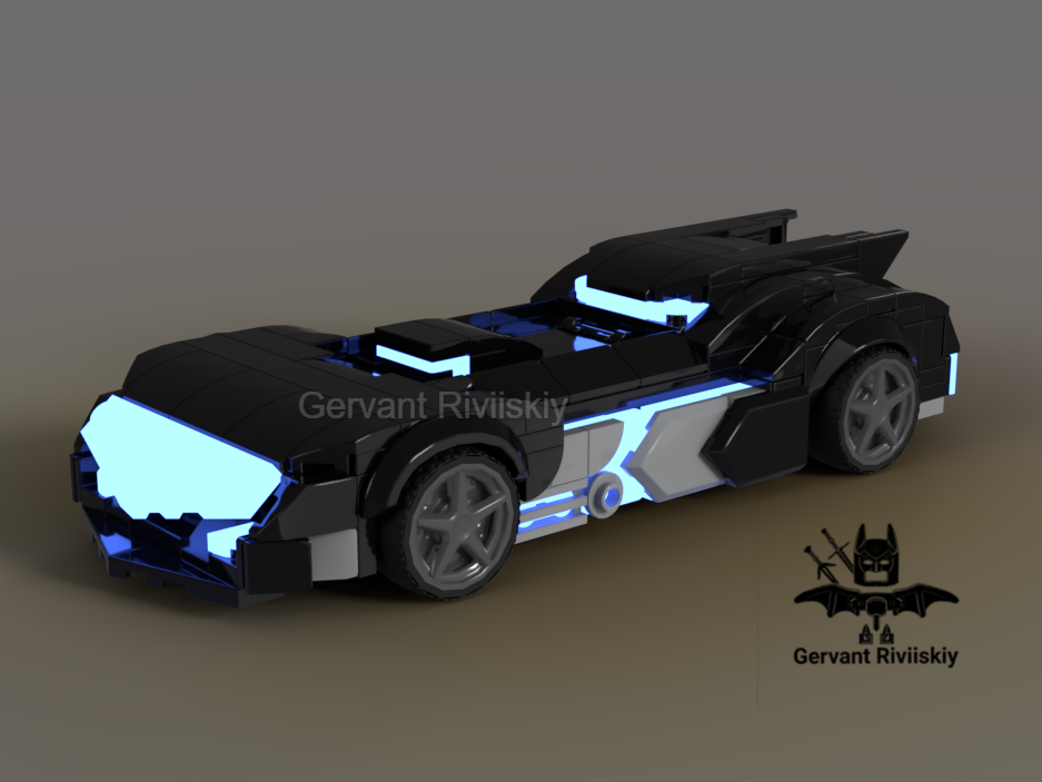 EXP batmobile (Mark 2) from 2004 Animated Series