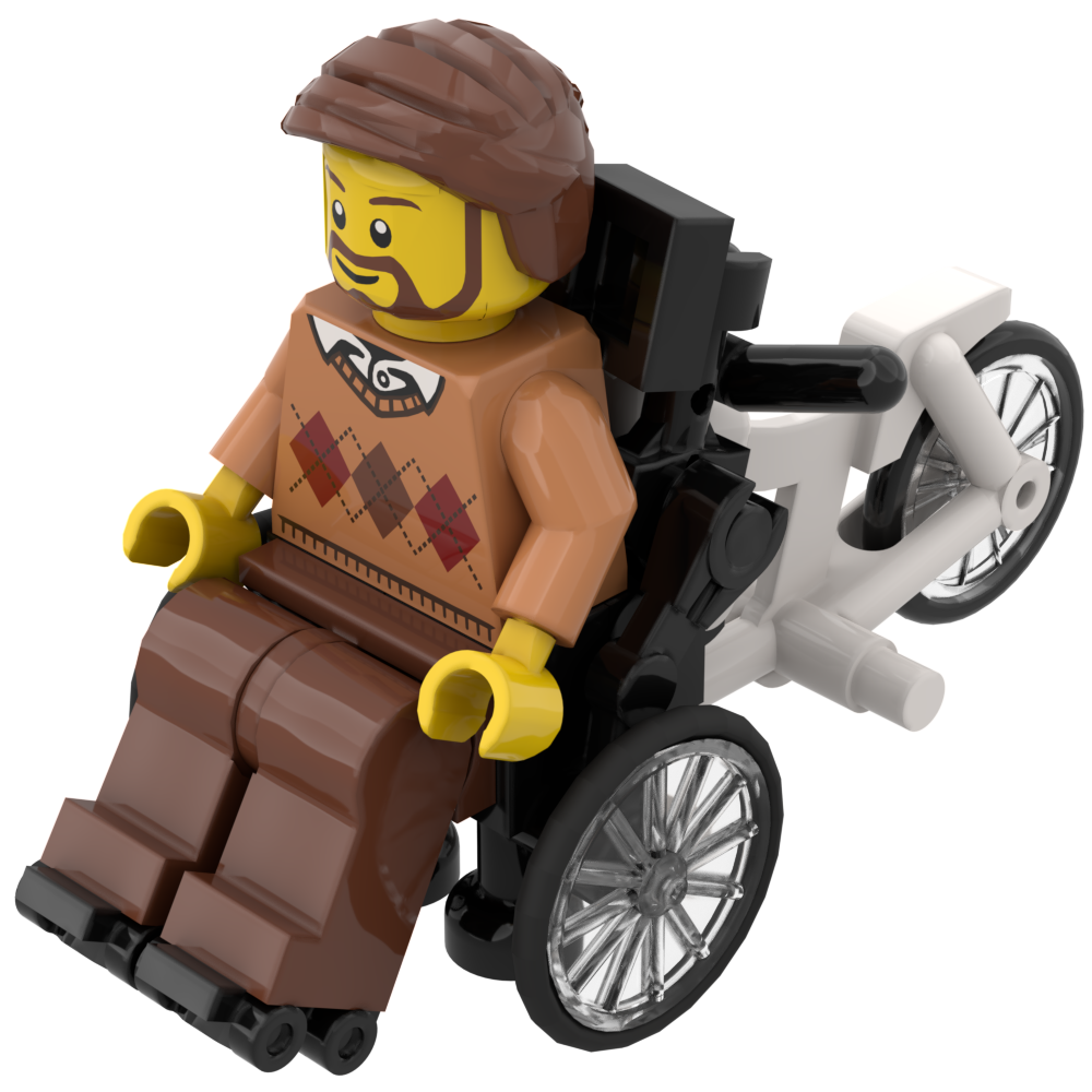 Custom Wheelchair Bicycle Tandem