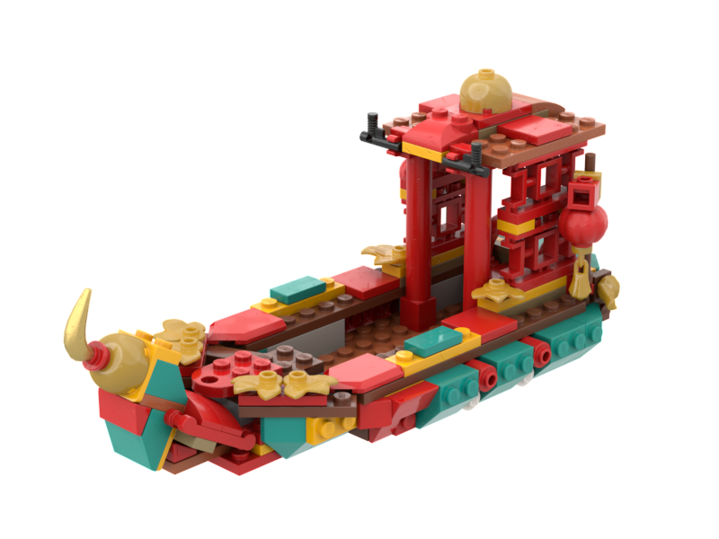 Riverboat (75550-1 Minions Kung Fu Battle Alternate Build)