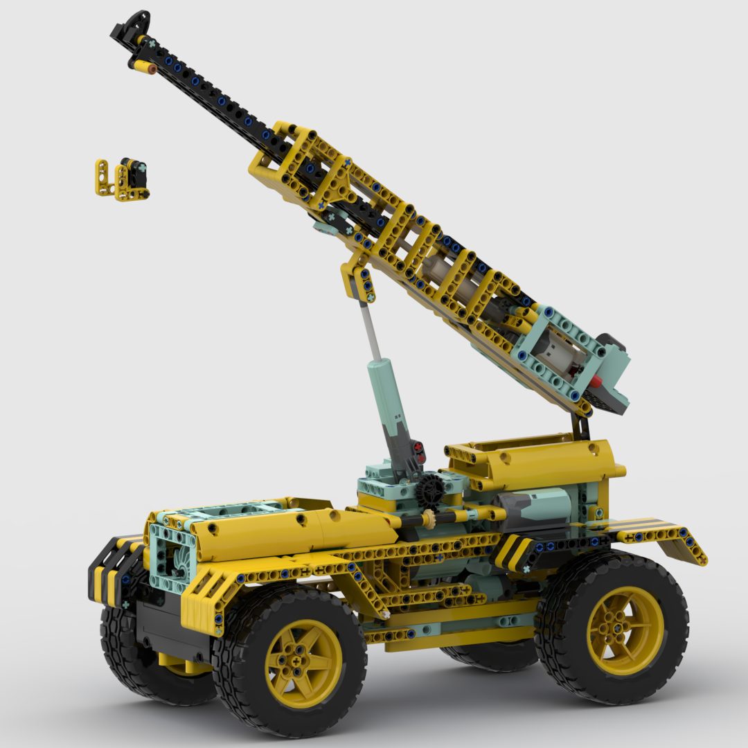 Lego Technic Truck Crane with Volvo L350F
