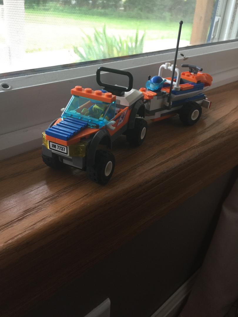 Coast Guard 4x4 and Jetski Trailer