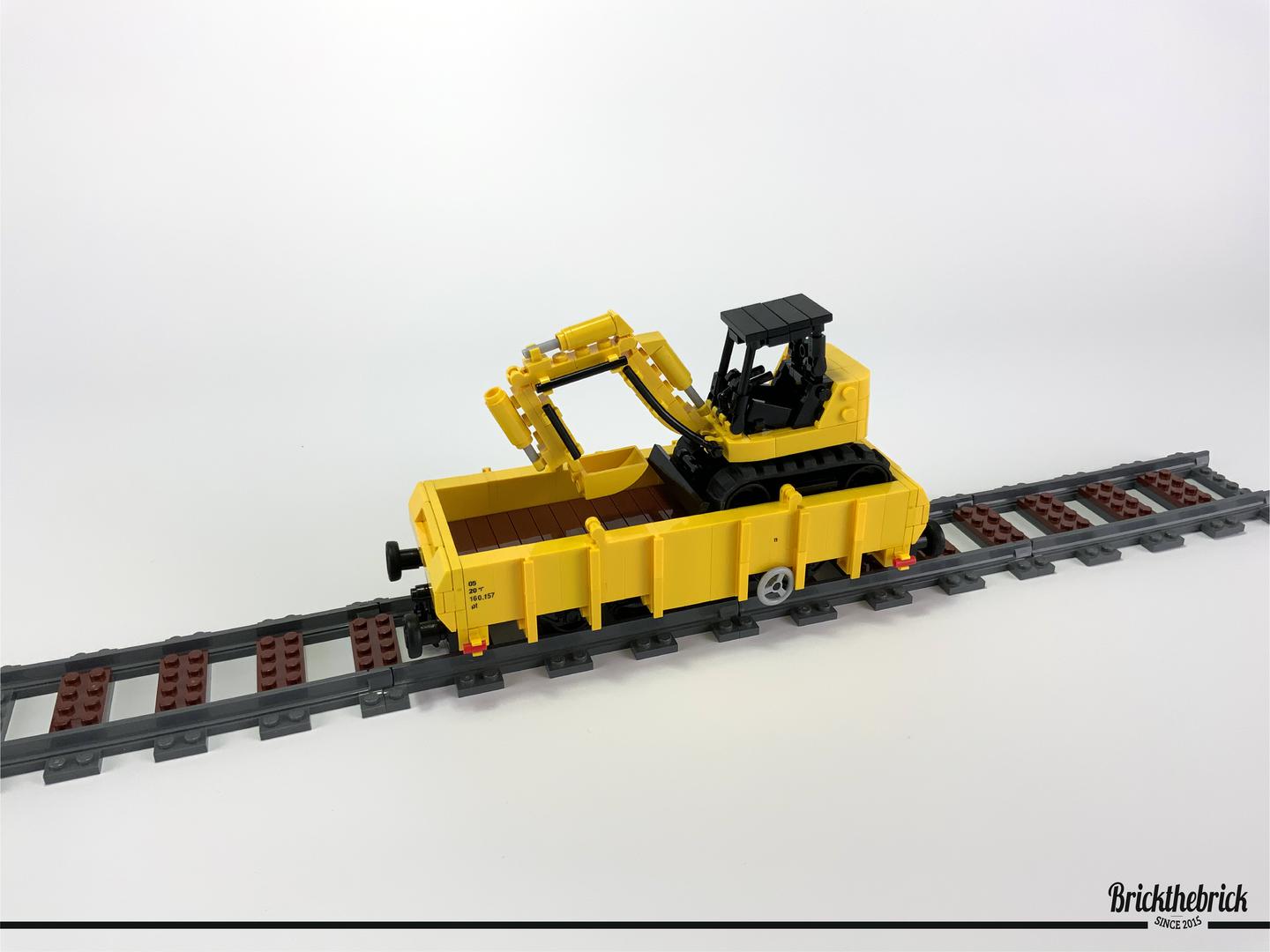 WAGON US WITH EXCAVATOR