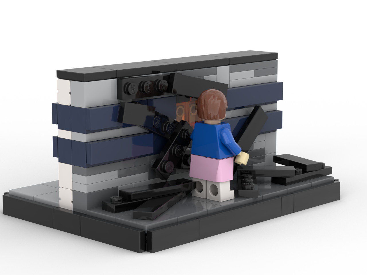 Eleven coming back from the upside down