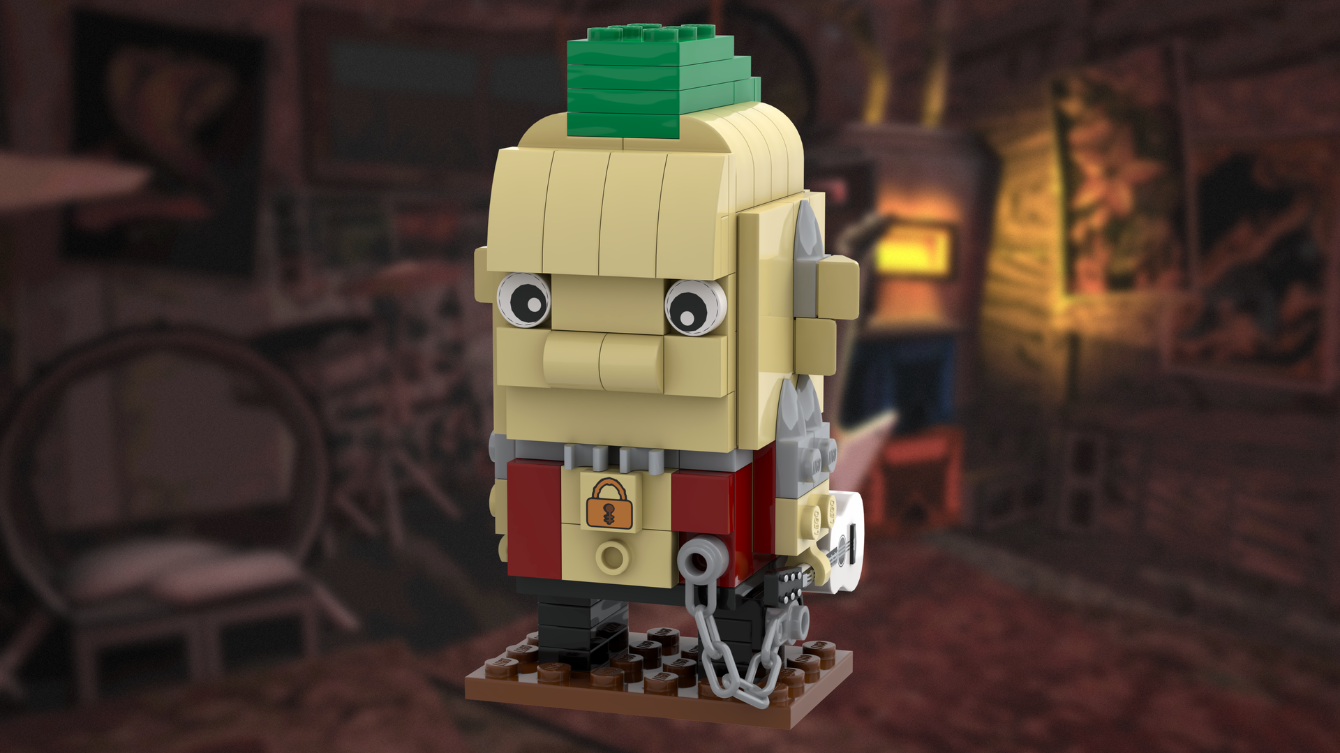 Johnny Napalm Brickheadz (MOC-88631) - LEGO MOC | MOC Tracker