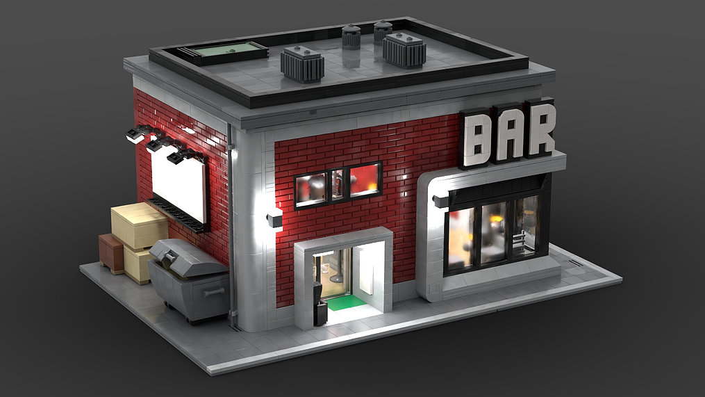 Modern Bar Modular Building