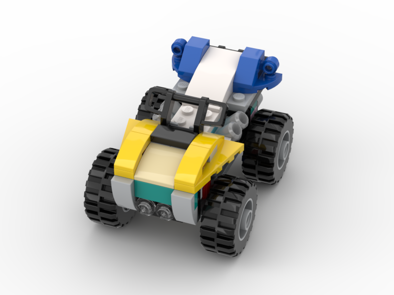 88831 - 31087 Quad Bike #12 (MOC-88831) - LEGO MOC | MOC Tracker