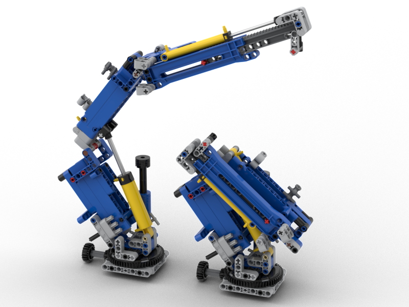 Foldable Pneumatic Crane