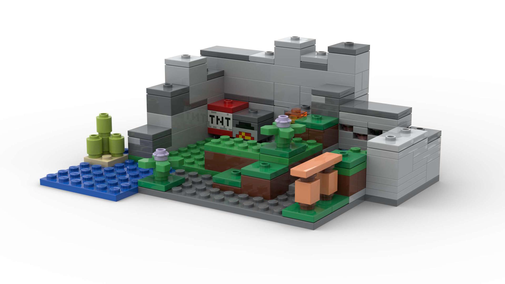 minecraft first shelter alternate build